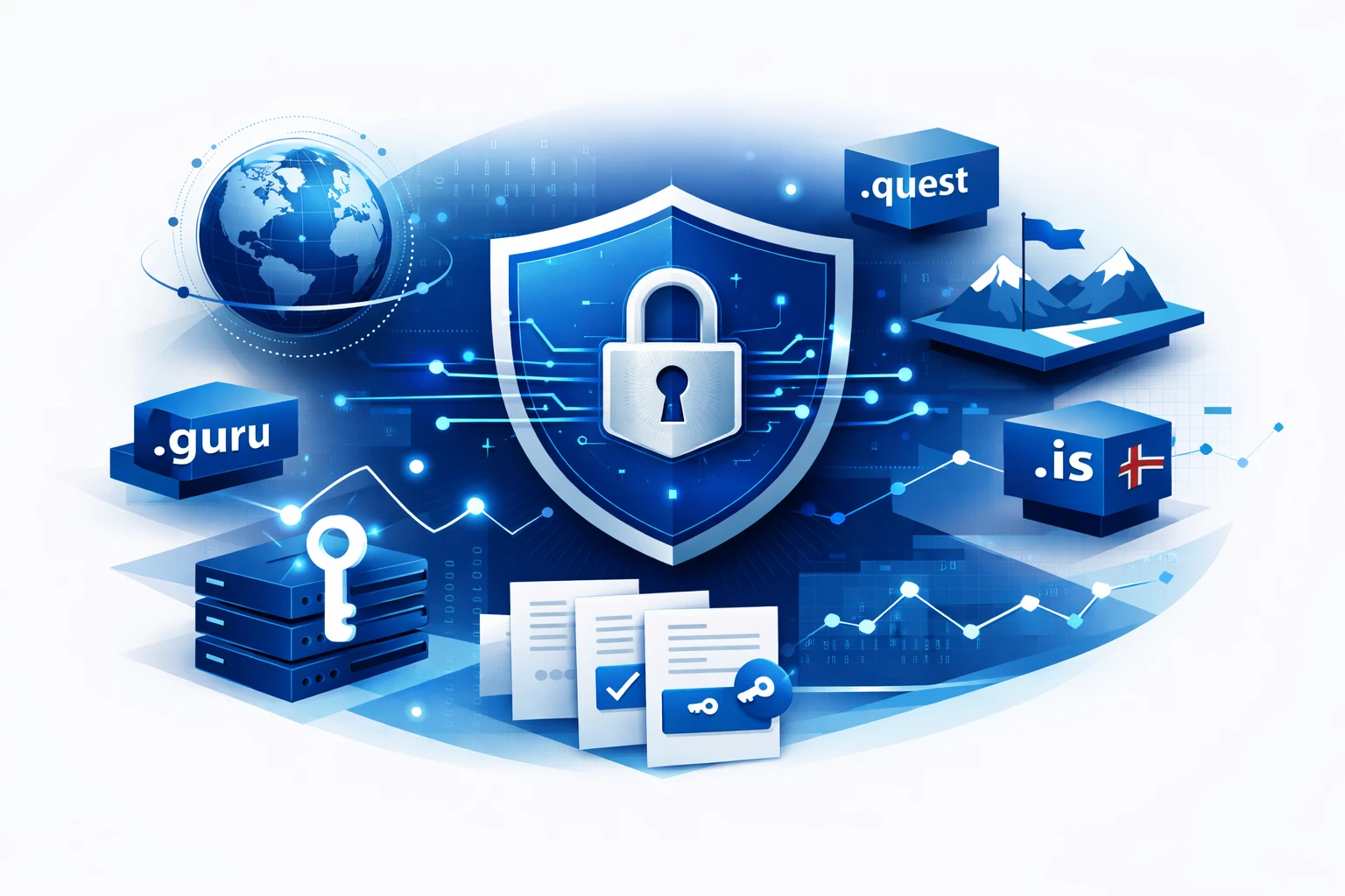 DNSSEC for Niche TLD Portfolios: A Data-Driven Guide to DS Publication Across .guru, .quest, and .is