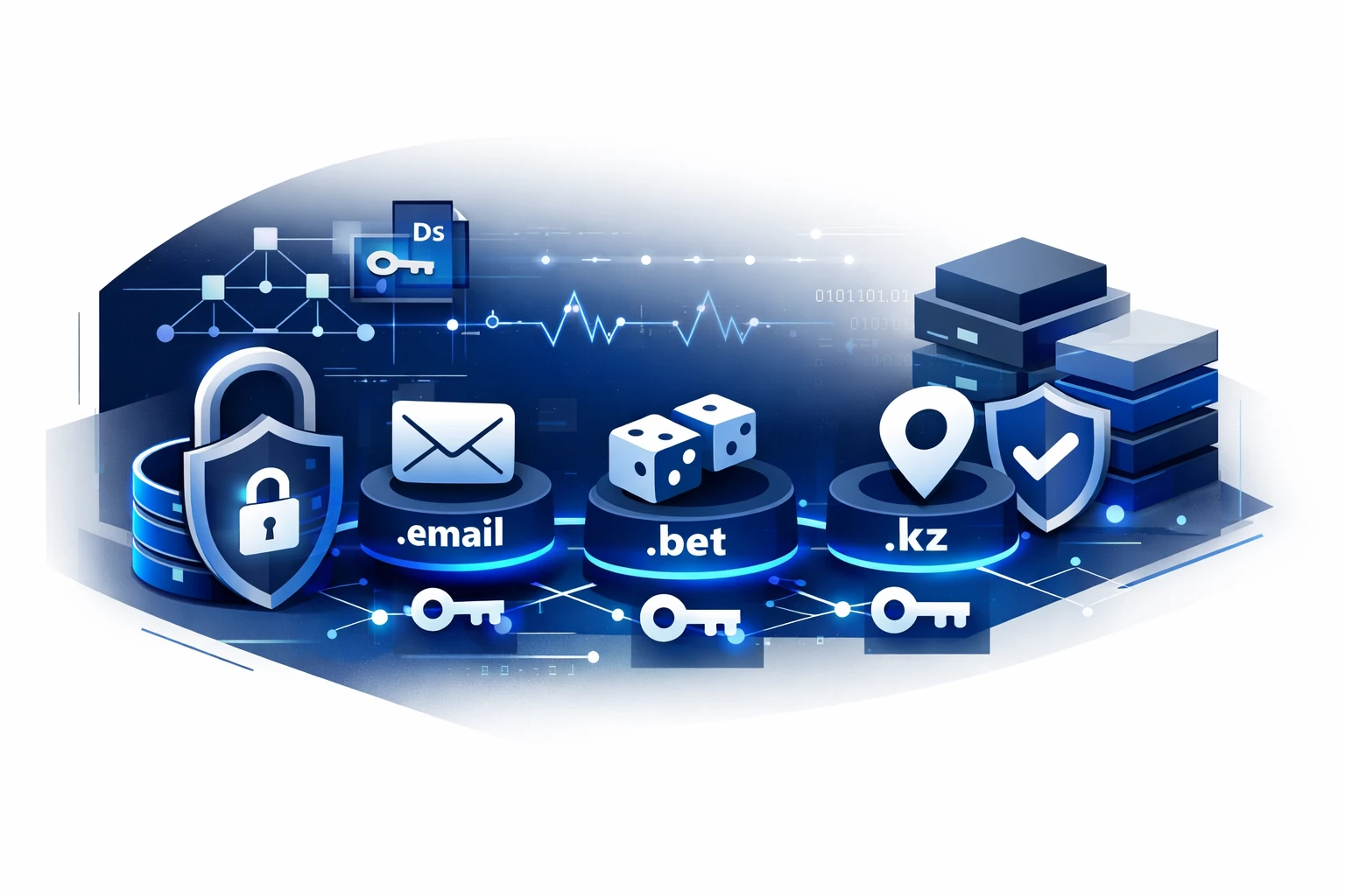 Niche DNSSEC Readiness: DS Publication for .email, .bet, and .kz Portfolios
